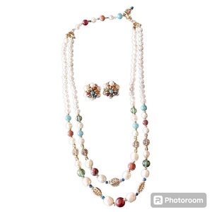 Matching Necklace and Earrings